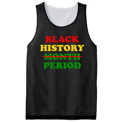 Black History Month Period Mesh Reversible Basketball Jersey Tank