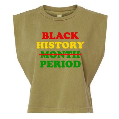 Black History Month Period Garment-Dyed Women's Muscle Tee