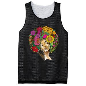 Black History Month Afro Lover Black Strong Women Afro Love Melanin African Girl Mesh Reversible Basketball Jersey Tank