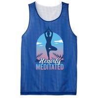 Buddhist Heavily Meditated Meditation Yoga Instructor Gift Mesh Reversible Basketball Jersey Tank