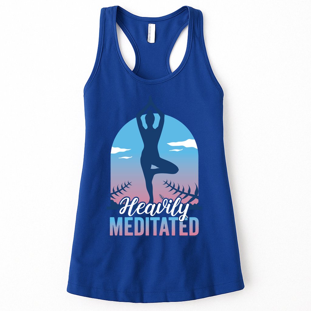 Buddhist Heavily Meditated Meditation Yoga Instructor Gift Womens Tank Top