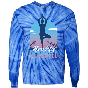 Buddhist Heavily Meditated Meditation Yoga Instructor Gift Tie-Dye Long Sleeve Shirt