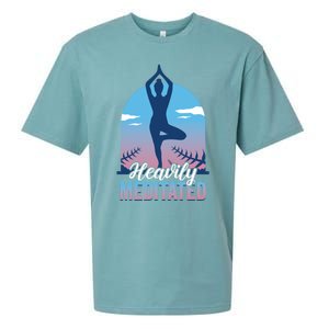 Buddhist Heavily Meditated Meditation Yoga Instructor Gift Sueded Cloud Jersey T-Shirt