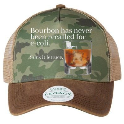 Bourbon Has Never Been Recalled For Ecoli Suck It Lettuce Legacy Tie Dye Trucker Hat