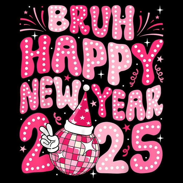 Bruh Happy New Year 2025 Family New Years Eve Party Girl 16 in Basic Backpack