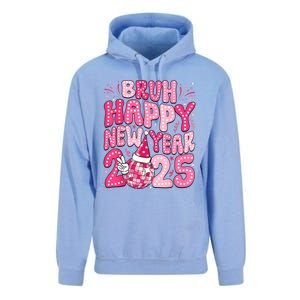 Bruh Happy New Year 2025 Family New Years Eve Party Girl Unisex Surf Hoodie