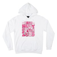 Bruh Happy New Year 2025 Family New Years Eve Party Girl Hoodie