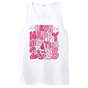 Bruh Happy New Year 2025 Family New Years Eve Party Girl PosiCharge Competitor Tank