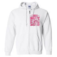 Bruh Happy New Year 2025 Family New Years Eve Party Girl Full Zip Hoodie