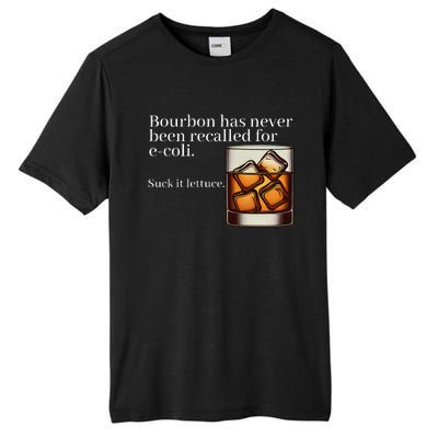 Bourbon Has Never Been Recalled For Ecoli Suck It Lettuce Tall Fusion ChromaSoft Performance T-Shirt