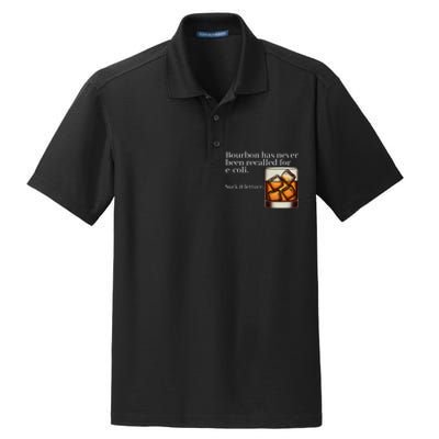 Bourbon Has Never Been Recalled For Ecoli Suck It Lettuce Dry Zone Grid Polo