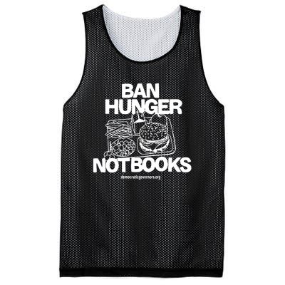 Ban Hunger Not Books Democraticgovernors Mesh Reversible Basketball Jersey Tank