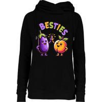 Besties Hilarious Naughty Humor Joke Saying Gag  Womens Funnel Neck Pullover Hood