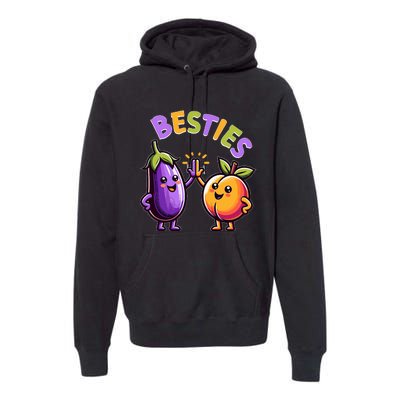 Besties Hilarious Naughty Humor Joke Saying Gag  Premium Hoodie