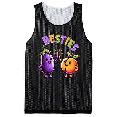 Besties Hilarious Naughty Humor Joke Saying Gag  Mesh Reversible Basketball Jersey Tank