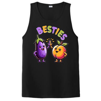 Besties Hilarious Naughty Humor Joke Saying Gag  PosiCharge Competitor Tank