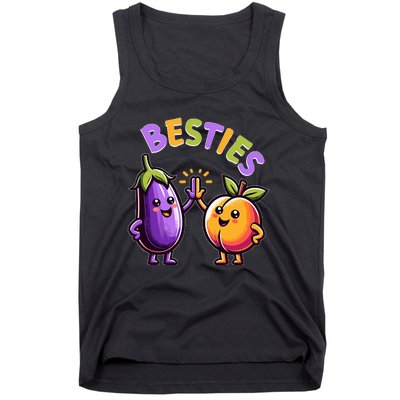 Besties Hilarious Naughty Humor Joke Saying Gag  Tank Top