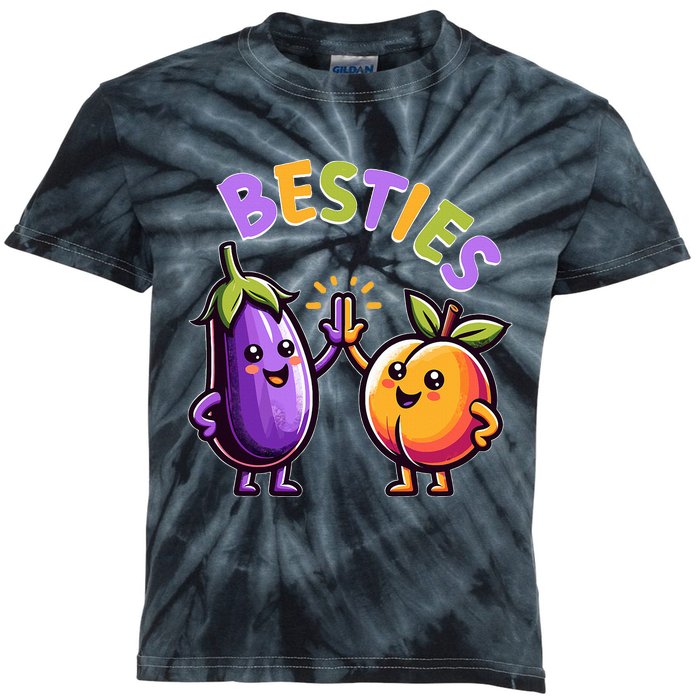 Besties Hilarious Naughty Humor Joke Saying Gag  Kids Tie-Dye T-Shirt