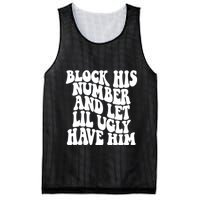 Block His Number And Let Lil Ugly Have Him Mesh Reversible Basketball Jersey Tank