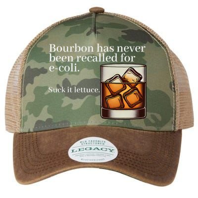Bourbon Has Never Been Recalled For Ecoli Suck It Lettuce Legacy Tie Dye Trucker Hat