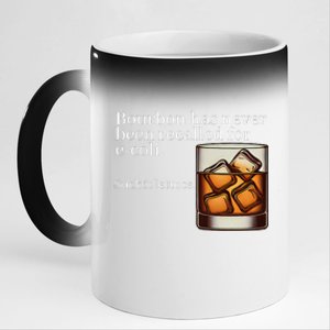 Bourbon Has Never Been Recalled For Ecoli Suck It Lettuce 11oz Black Color Changing Mug