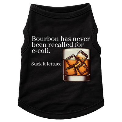 Bourbon Has Never Been Recalled For Ecoli Suck It Lettuce Doggie Tank