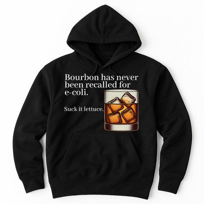 Bourbon Has Never Been Recalled For Ecoli Suck It Lettuce Hoodie