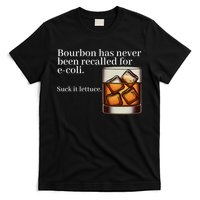 Bourbon Has Never Been Recalled For Ecoli Suck It Lettuce T-Shirt