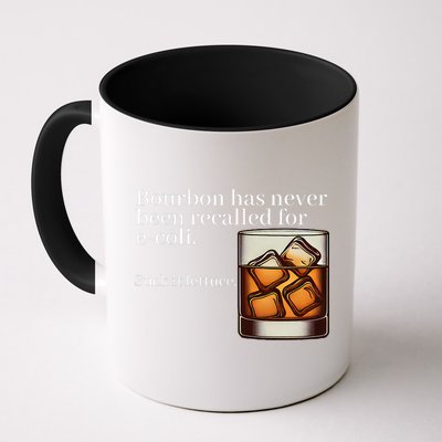 Bourbon Has Never Been Recalled For Ecoli Suck It Lettuce Mug