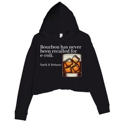 Bourbon Has Never Been Recalled For Ecoli Suck It Lettuce Crop Fleece Hoodie