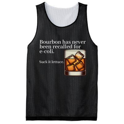 Bourbon Has Never Been Recalled For Ecoli Suck It Lettuce Mesh Reversible Basketball Jersey Tank