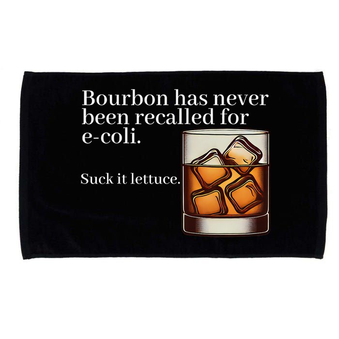 Bourbon Has Never Been Recalled For Ecoli Suck It Lettuce Microfiber Hand Towel