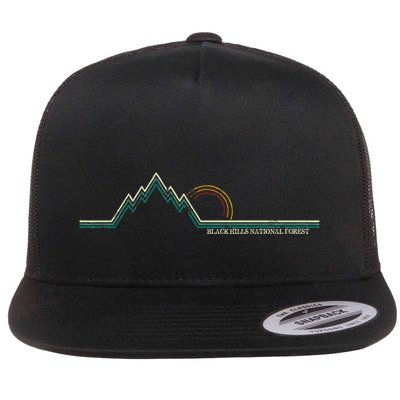 Black Hills National Forest Flat Bill Trucker Hat