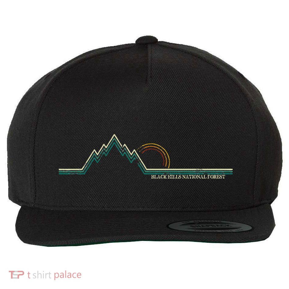 Black Hills National Forest Wool Snapback Cap