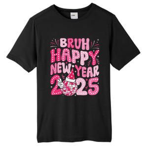 Bruh Happy New Year 2025 Family New Years Eve Party Girl Tall Fusion ChromaSoft Performance T-Shirt