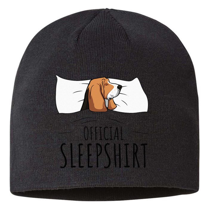 Basset Hound Official Sleep Sustainable Beanie