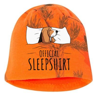 Basset Hound Official Sleep Kati - Camo Knit Beanie