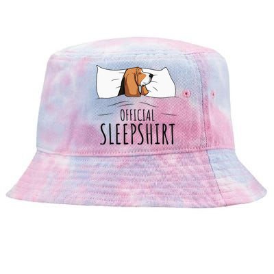 Basset Hound Official Sleep Tie-Dyed Bucket Hat