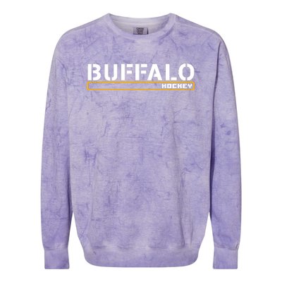 Buffalo Hockey | Off Ice Training Fan Gear Colorblast Crewneck Sweatshirt