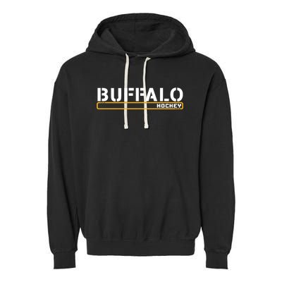 Buffalo Hockey | Off Ice Training Fan Gear Garment-Dyed Fleece Hoodie