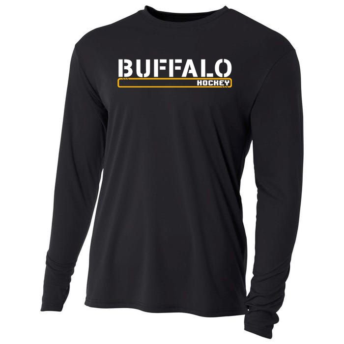 Buffalo Hockey | Off Ice Training Fan Gear Cooling Performance Long Sleeve Crew