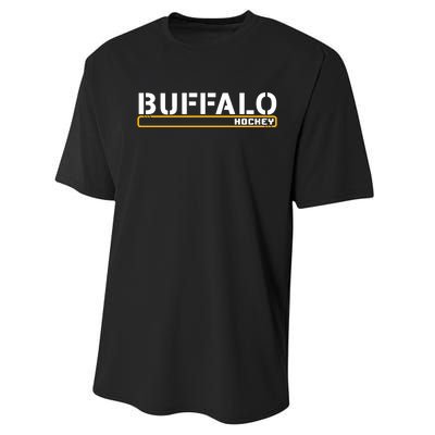 Buffalo Hockey | Off Ice Training Fan Gear Performance Sprint T-Shirt