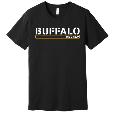 Buffalo Hockey | Off Ice Training Fan Gear Premium T-Shirt