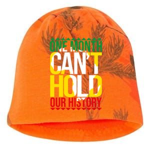 Black History One Month Can't Hold Our History African Pride Cute Gift Kati - Camo Knit Beanie