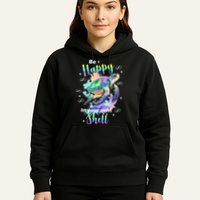Be Happy On Your Own Colorful Turtle Self Love Hoodie