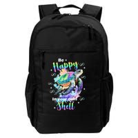 Be Happy On Your Own Colorful Turtle Self Love Backpack