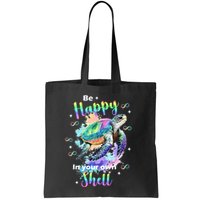 Be Happy On Your Own Colorful Turtle Self Love Bag