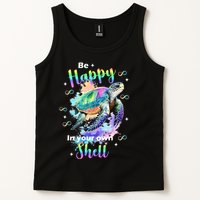 Be Happy On Your Own Colorful Turtle Self Love Tank Top