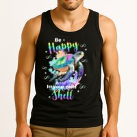 Be Happy On Your Own Colorful Turtle Self Love Tank Top