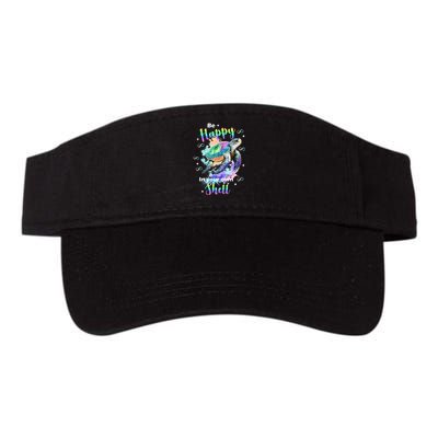 Be Happy On Your Own Colorful Turtle Self Love Visor